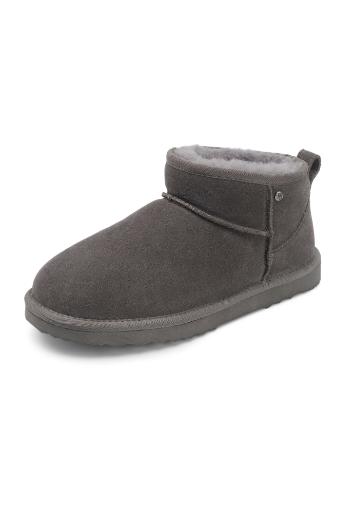 Kurze Stiefel aus pelzigem Wildleder für Damen – warmer Winter, Outdoor und Alltag