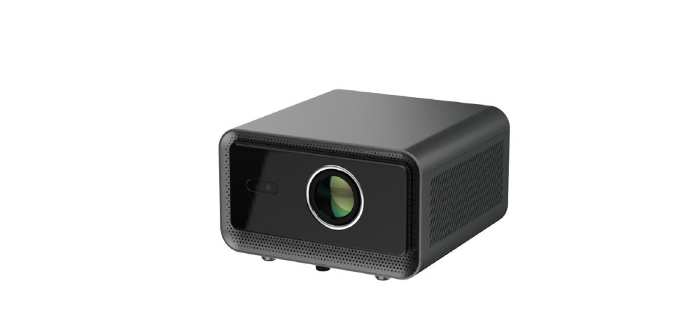 Full HD Beamer 1080P mit 800 ANSI Lumen, Autofokus, Keystone-Korrektur, bis 200 Zoll, 2× HDMI/2× USB, Weiß/Schwarz