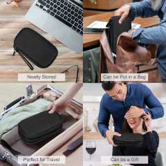 Travel Cable Organizer Bag, Portable Waterproof Double-layer Storage Pouch for Electronic Accessories,MY SHOP,Travel Cable Organizer Bag, Portable Waterproof Double-layer Storage Pouch for Electronic Accessories