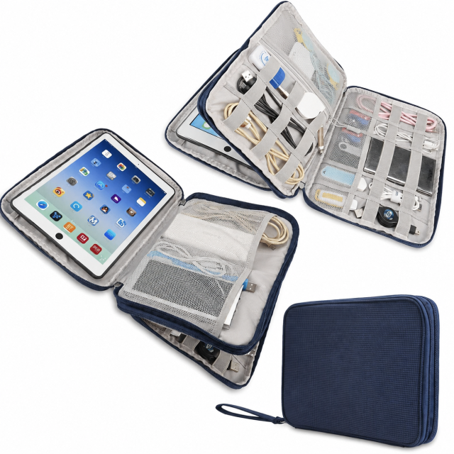 GLANIX Double Layer Electronics Organizer Bag,Glanix-industry,GLANIX Double Layer Organizer Bag