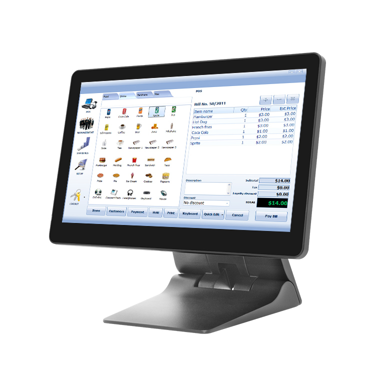 15.6" Dual Screen Full Lamination POS Machine Windows All In One,posodm.com,15.6" Dual Screen Full Lamination POS Machine Windows All In One POS