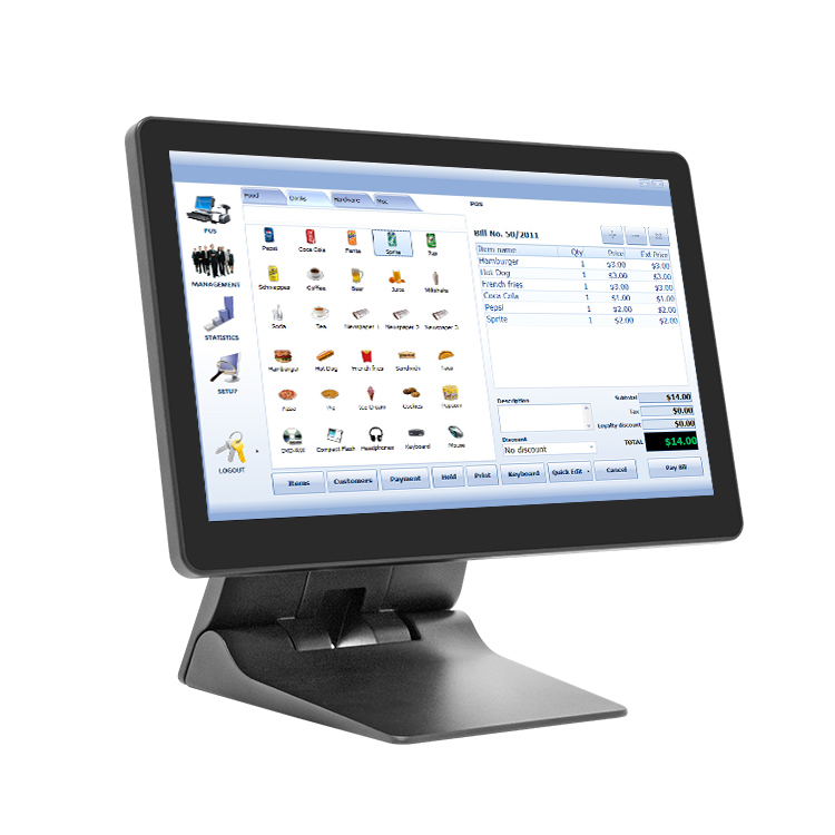 15.6" Dual Screen Full Lamination POS Machine Windows All In One,posodm.com,15.6" Dual Screen Full Lamination POS Machine Windows All In One POS