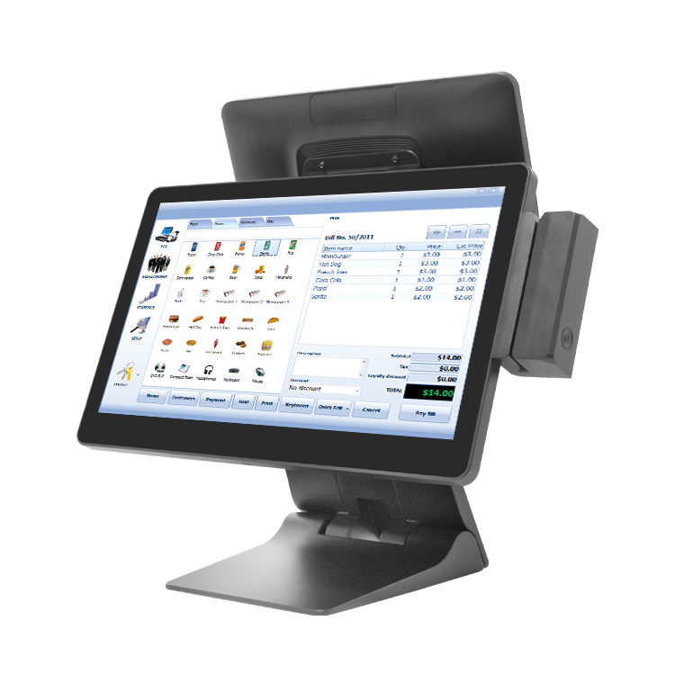 15.6" Dual Screen Full Lamination POS Machine Windows All In One,posodm.com,15.6" Dual Screen Full Lamination POS Machine Windows All In One POS