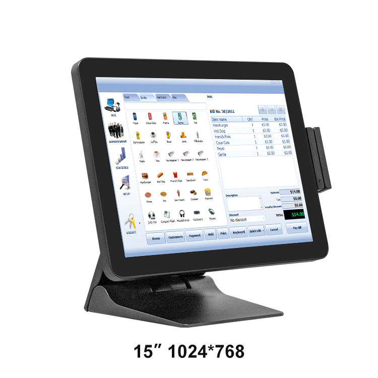 Aluminum Housing Touching 15inch All in One Pos till System Machine,posodm.com,Aluminum Housing Touching 15inch All in One Pos till System Machine
