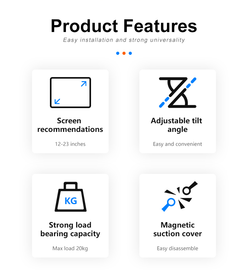 POS Monitor Stand Product Features Easy Installation Stable