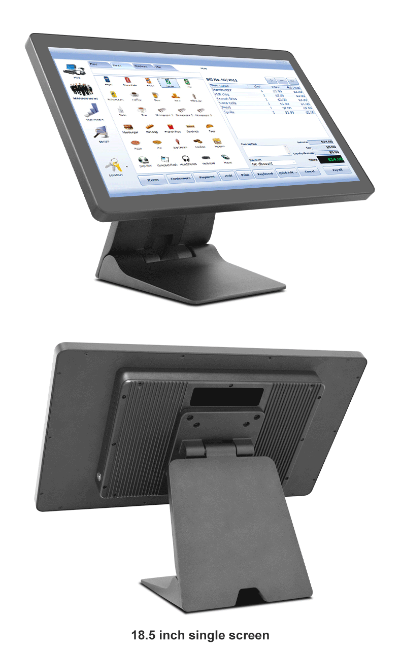 Foldable Monitor Stand Product Dimension 265 220 160mm