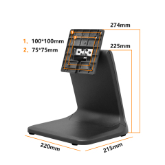 Stable Aluminum Alloy 9.7 12 15 15.6 17 17.3 18.5 19 21.5 23.8Inch POS Touch Screen Mount Bracket Monitor Stand,posodm.com,9.7- 23.8Inch POS Touch Screen Mount Bracket Monitor Stand