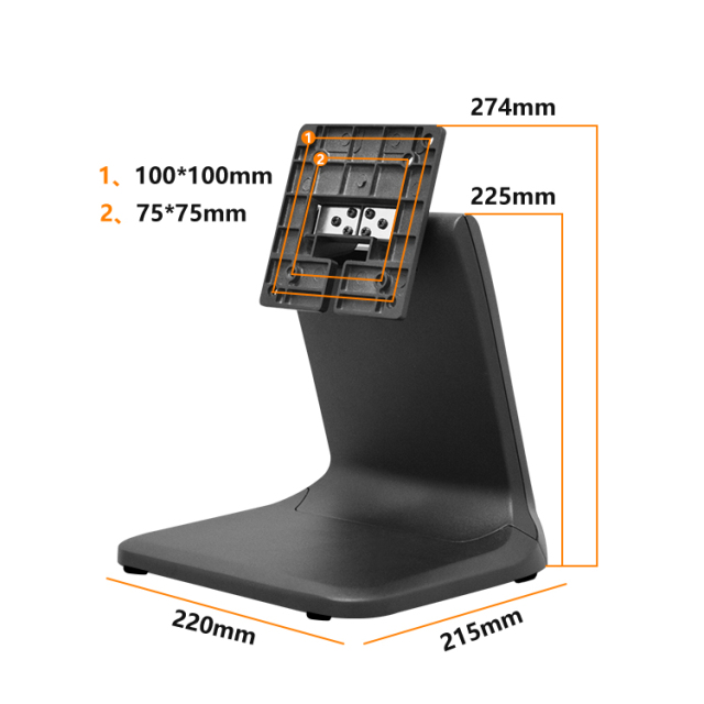 Stable Aluminum Alloy 9.7 12 15 15.6 17 17.3 18.5 19 21.5 23.8Inch POS Touch Screen Mount Bracket Monitor Stand,posodm.com,9.7- 23.8Inch POS Touch Screen Mount Bracket Monitor Stand