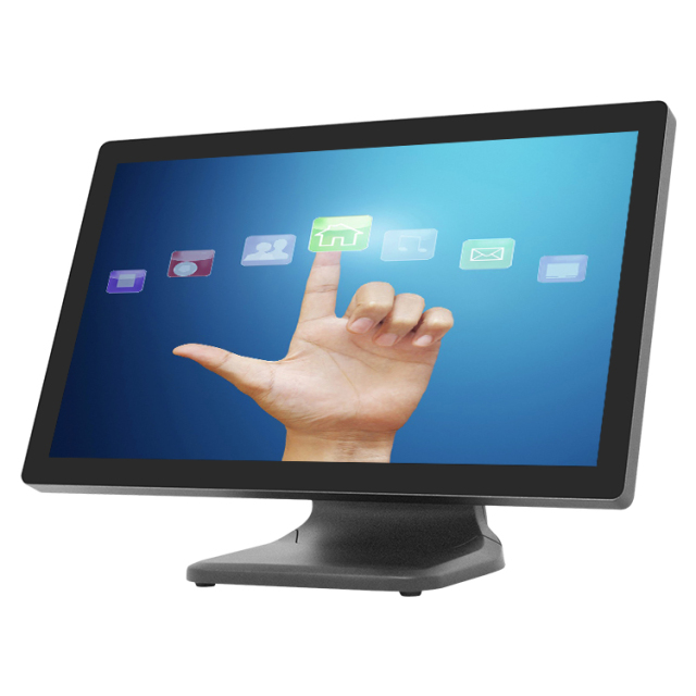 New 21.5-inch high-definition 10 point capacitive touch screen VGA/HDMI supermarket checkout POS screen,posodm.com,21.5-inch high-definition capacitive touch screenVGA/HDMI supermarket