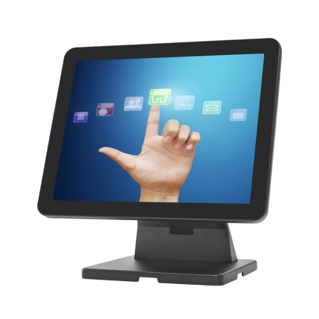 Wholesale 15" POS Touch Monitor | 10-Point Capacitive Touch 1024x768 4:3 LED Screen with Serial Interface & Stand,posodm.com,Wholesale 15" POS Touch Monitor Capacitive Touch 1024x768 LED Screen