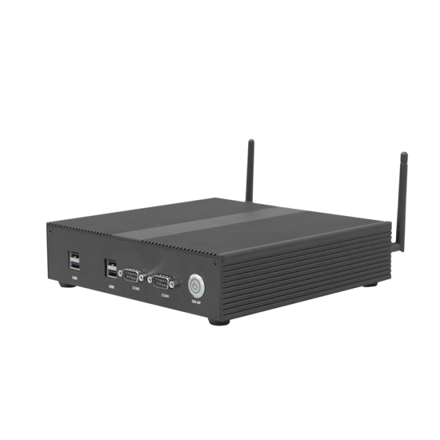 Industrial control aluminum alloy wall mounted small host with built-in WiFi, Bluetooth, 6COM, 8USB, MINIPC,posodm.com,wall mounted small host with built-in WiFi, Bluetooth, MINIPC