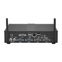 Industrial control aluminum alloy wall mounted small host with built-in WiFi, Bluetooth, 6COM, 8USB, MINIPC,posodm.com,wall mounted small host with built-in WiFi, Bluetooth, MINIPC