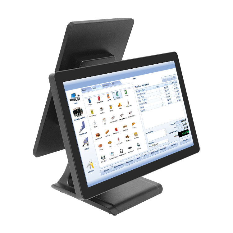 A1853L7 18.5/21.5 Inch Large Screen Dual Screen POS All in One,posodm.com,A1853L7 18.5/21.5 Inch Large Screen Dual Screen POS All in One