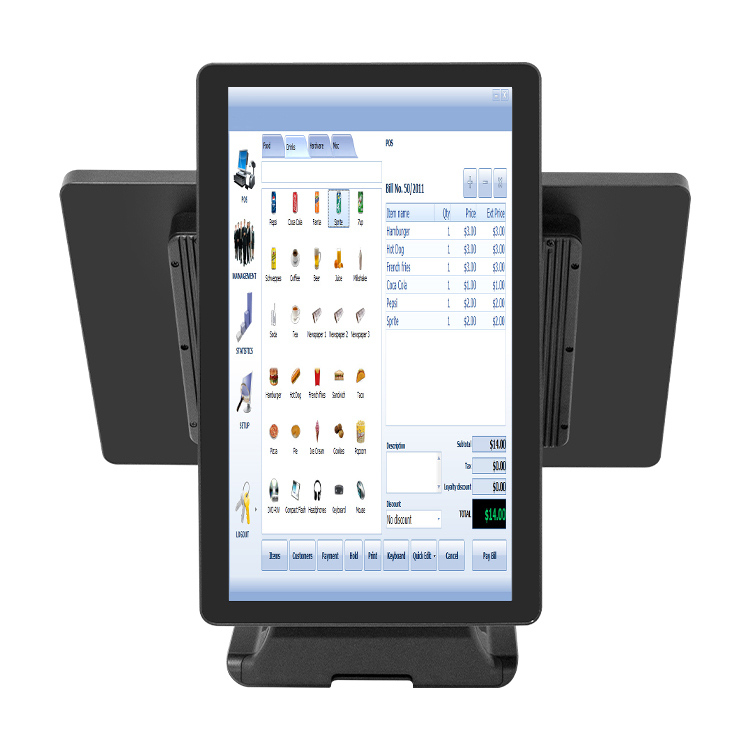 A1853L7 18.5/21.5 Inch Large Screen Dual Screen POS All in One,posodm.com,A1853L7 18.5/21.5 Inch Large Screen Dual Screen POS All in One