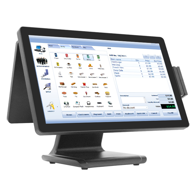 A1853L7 18.5/21.5 Inch Large Screen Dual Screen POS All in One,posodm.com,A1853L7 18.5/21.5 Inch Large Screen Dual Screen POS All in One