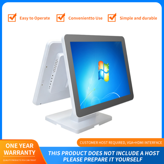 TX-150SP 15 Inch Dual Screen POS Computer Terminal Display,posodm.com,TX-150SP 15 Inch Dual Screen POS Computer Terminal Display