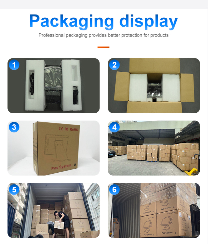 DIY Dual Screen POS Packaging Display