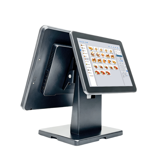 DIY Dual-Screen Display Solution 15"+9.7" | Plug-and-Play POS Monitor Kit,posodm.com,DIY Dual-Screen Display Solution 15"+9.7" | POS Monitor Kit