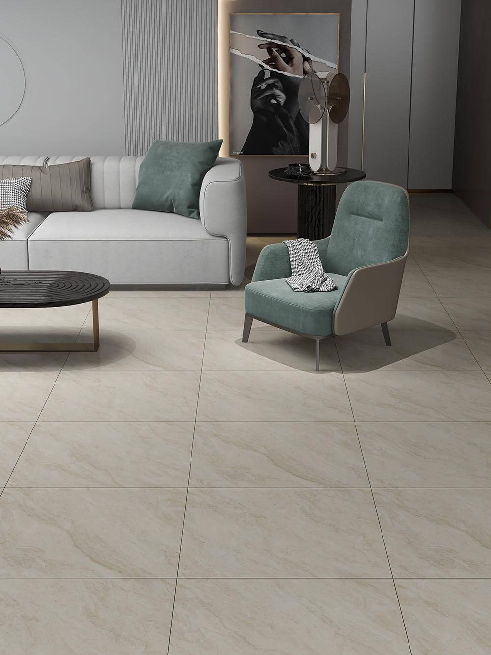 Roman Jade Copy Marble Tile