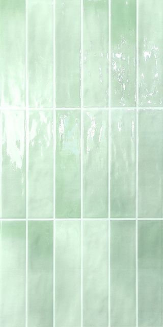 Green Gradient Glossy Internal Wall Tile