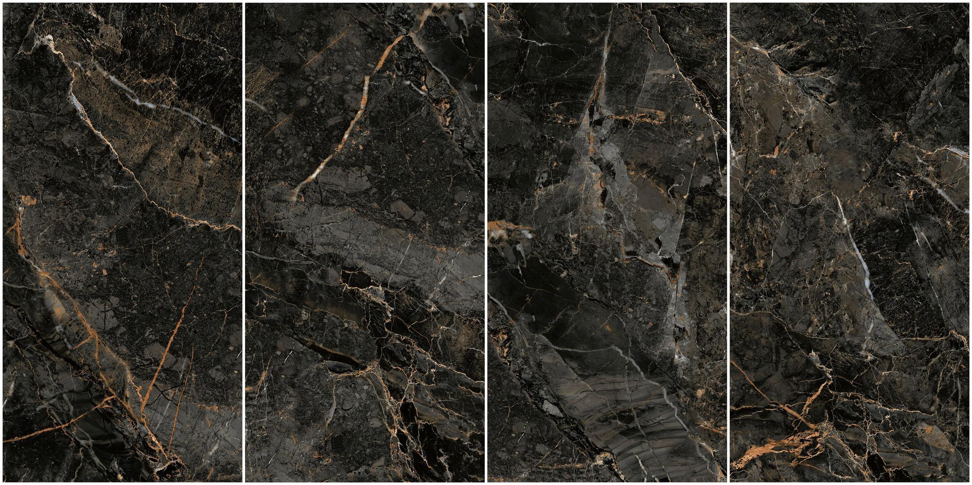 Grayish-Black Stone Look Rustic Tile