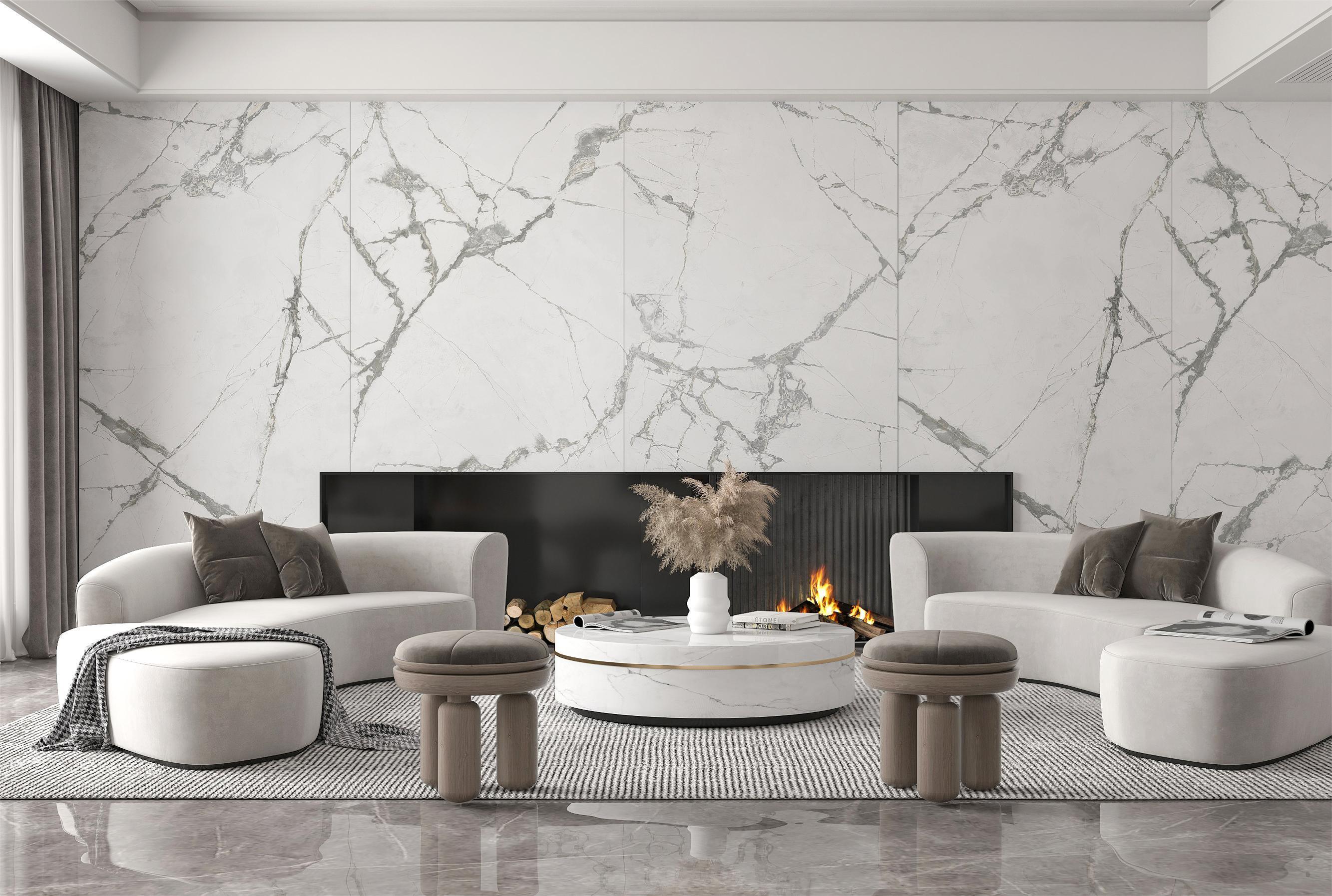 Matte Frost River Snow Sintered Stone