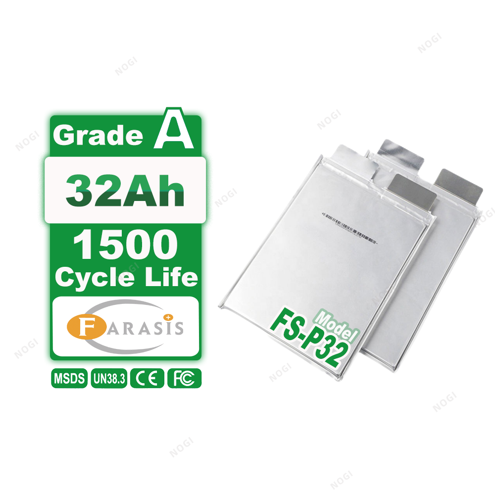 Grade A Farasis 32Ah NMC Pouch Cell for EV & E-bike Battery Pack,NOGIPower ,Grade A Farasis 32Ah NMC Pouch Cell for EV & E-bike Battery Pack