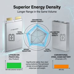 Farasis 58Ah NMC Pouch Cell | High Energy Density Lithium-ion Battery for EV & ESS,NOGIPower ,Farasis 58Ah NMC Pouch Cell | High Energy Density Lithium-ion Battery for EV & ESS