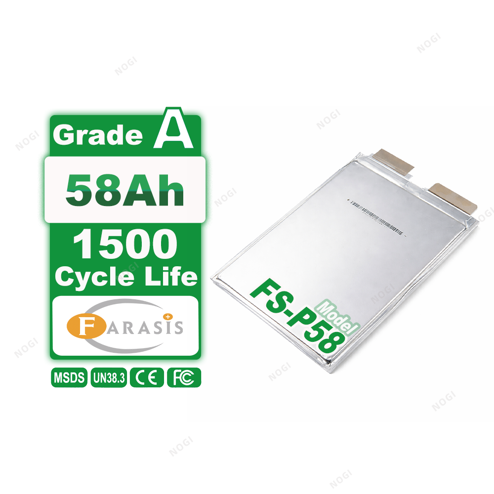 Farasis 58Ah NMC Pouch Cell | High Energy Density Lithium-ion Battery for EV & ESS,NOGIPower ,Farasis 58Ah NMC Pouch Cell | High Energy Density Lithium-ion Battery for EV & ESS