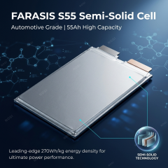 Farasis S55C 55Ah Semi-Solid State Battery | 5C High-Power NCM Pouch Cell,NOGIPower ,Farasis S55C 55Ah Semi-Solid State Battery | 5C High-Power NCM Pouch Cell