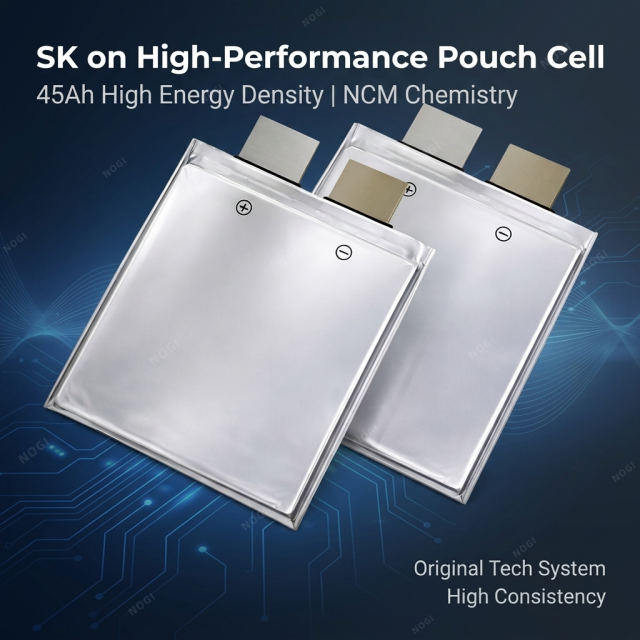 SK 45AH 2000 Cycles Soft Pack Cell for High-End Energy Storage Systems,NOGIPower ,SK 45AH 2000 Cycles Soft Pack Cell for High-End Energy Storage Systems