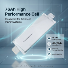 Farasis P76 76Ah NCM Pouch Cell | High Capacity E-Mobility Power Source,NOGIPower ,Farasis P76 76Ah NCM Pouch Cell | High Capacity E-Mobility Power Source