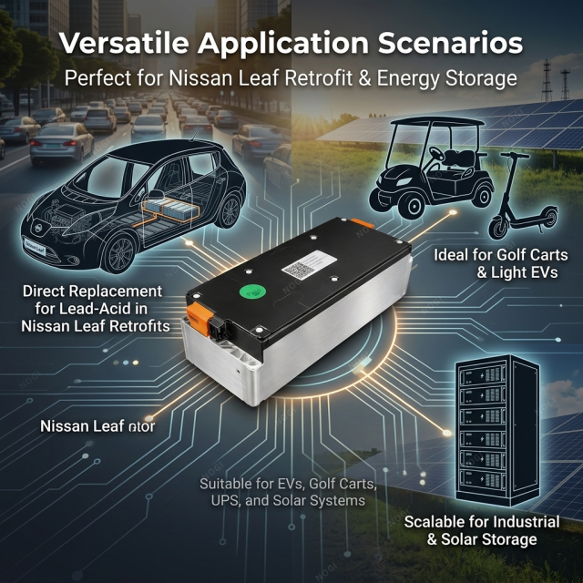 CATL 4S1P 177Ah NMC Module | Reliable Replacement Solution for Nissan Leaf EV Batteries,NOGIPower ,CATL 4S1P 177Ah NMC Module | Reliable Replacement Solution for Nissan Leaf EV Batteries