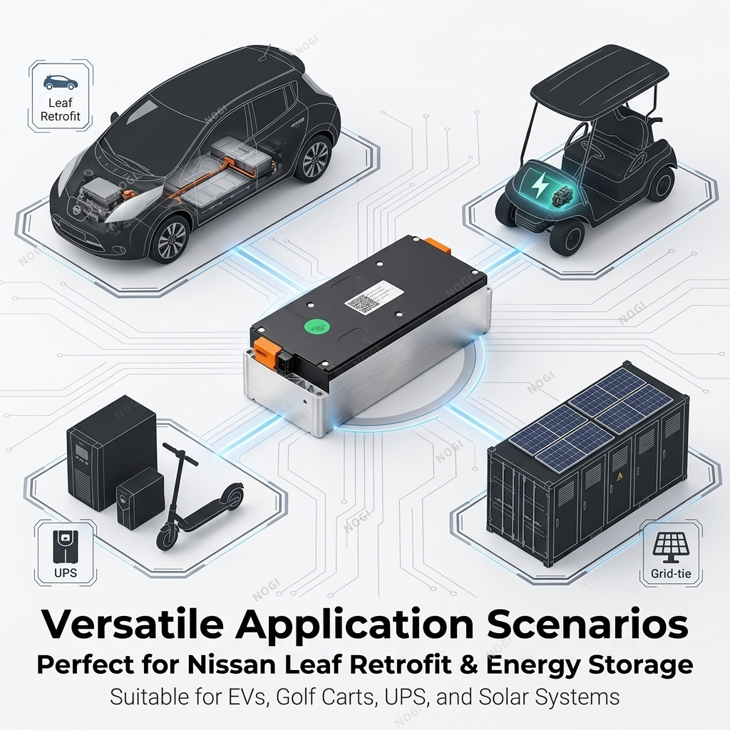 CATL 4S1P 177Ah NMC Module | Reliable Replacement Solution for Nissan Leaf EV Batteries,NOGIPower ,CATL 4S1P 177Ah NMC Module | Reliable Replacement Solution for Nissan Leaf EV Batteries