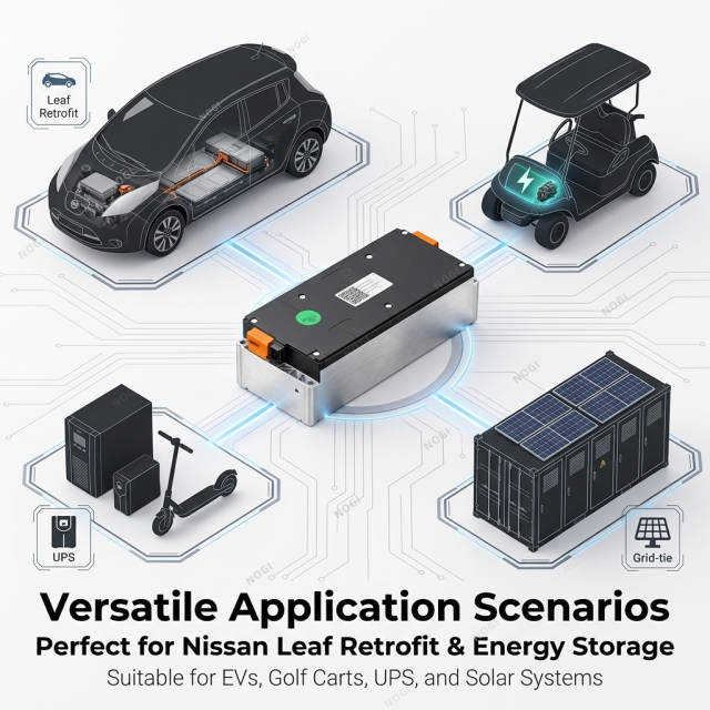 CATL 4S1P 177Ah NMC Module | Reliable Replacement Solution for Nissan Leaf EV Batteries,NOGIPower ,CATL 4S1P 177Ah NMC Module | Reliable Replacement Solution for Nissan Leaf EV Batteries