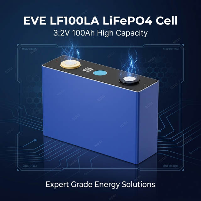 Original EVE LF100LA 3.2V 100Ah LiFePO4 Cell High Consistency Grade A LFP Cell for EV Energy Storage System,NOGIPower ,Original EVE LF100LA 3.2V 100Ah LiFePO4 Cell High Consistency Grade A LFP Cell for EV Energy Storage System