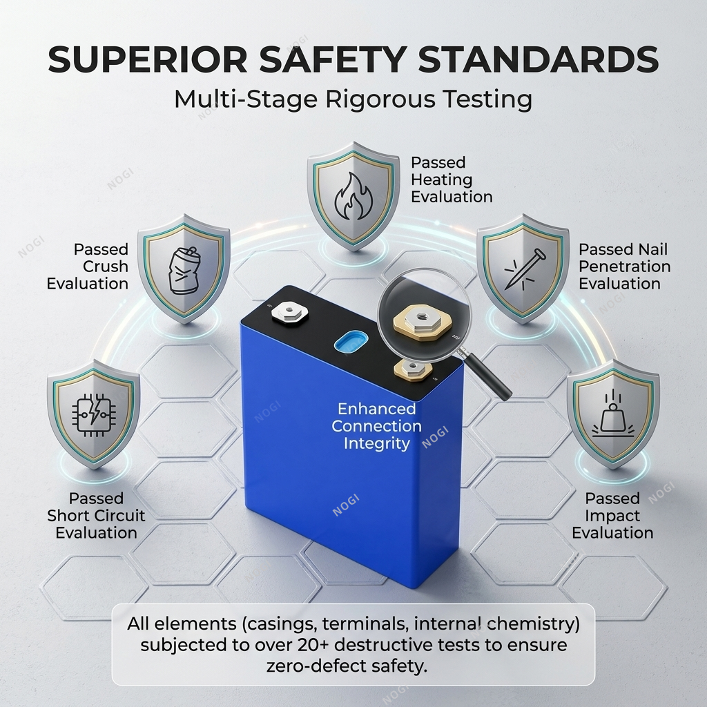 EVE LF304 3.2V 304Ah LiFePO4 Battery Cell Stable Discharge CE/RoHS/UN38.3 Certified LFP Prismatic Cell for Solar System EV RV Boat Telecom,NOGIPower ,EVE LF304 3.2V 304Ah LiFePO4 Battery Cell Stable Discharge CE/RoHS/UN38.3 Certified LFP Prismatic Cell for Solar System EV RV Boat Telecom