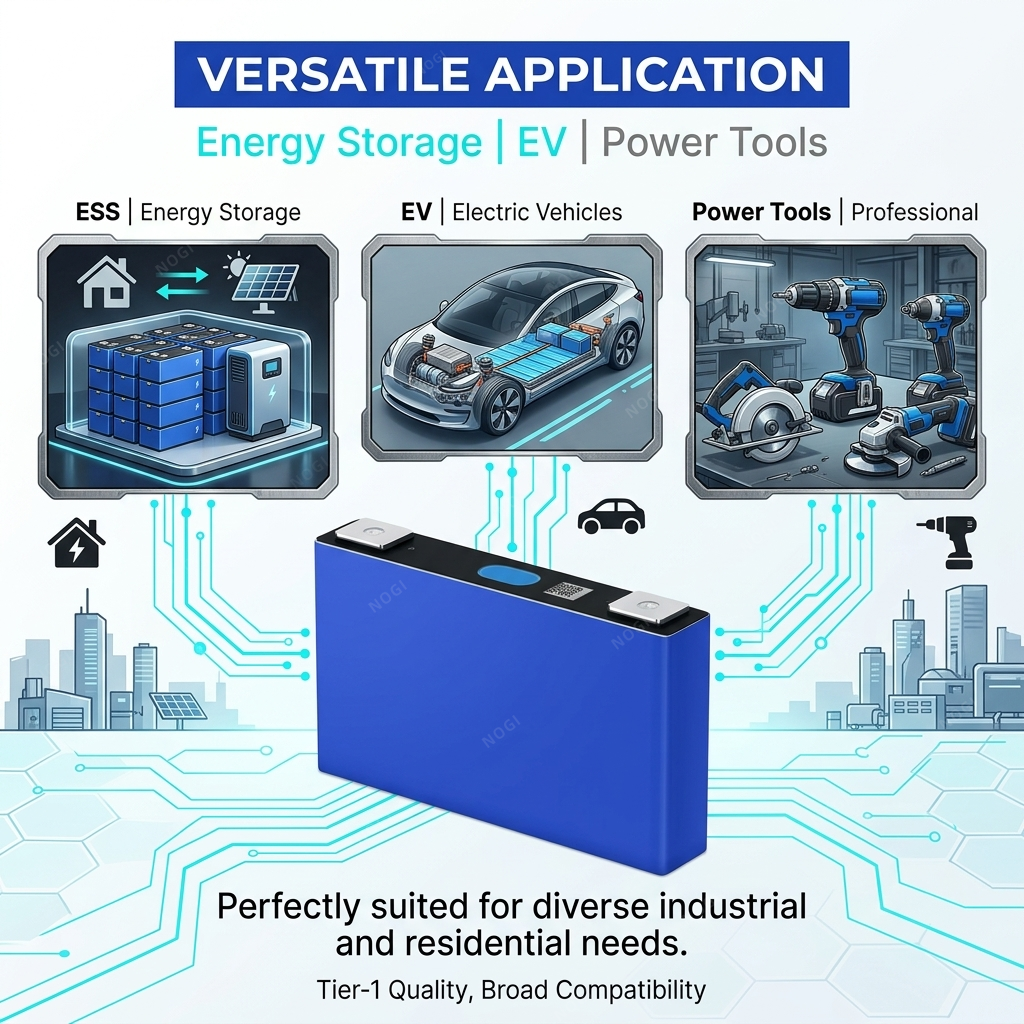 Original EVE LF32 3.2V 32Ah Grade A LiFePO4 Prismatic Battery Cell Deep Cycle Lithium Iron Phosphate Cell,NOGIPower ,Original EVE LF32 3.2V 32Ah Grade A LiFePO4 Prismatic Battery Cell Deep Cycle Lithium Iron Phosphate Cell