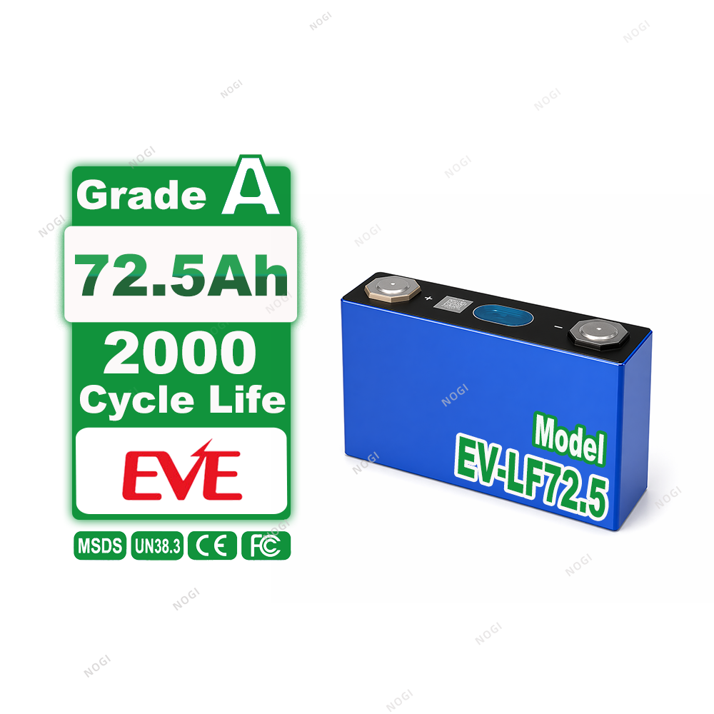 EVE A42 3.2V 72.5Ah Deep Cycle LiFePO4 Cell for Seamless Off-Grid Van Life and Motorhome Adventures,NOGIPower ,EVE A42 3.2V 72.5Ah Deep Cycle LiFePO4 Cell for Seamless Off-Grid Van Life and Motorhome Adventures