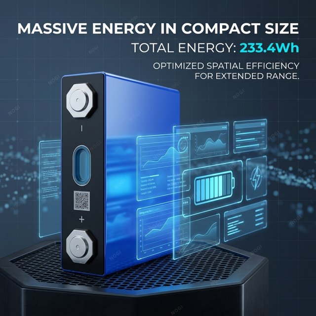 EVE A42 3.2V 72.5Ah Deep Cycle LiFePO4 Cell for Seamless Off-Grid Van Life and Motorhome Adventures,NOGIPower ,EVE A42 3.2V 72.5Ah Deep Cycle LiFePO4 Cell for Seamless Off-Grid Van Life and Motorhome Adventures