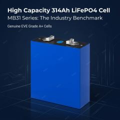 EVE MB31 LiFePO4 Battery Cell 3.2V 314Ah Grade A 8000+ Cycles Lithium Iron Phosphate Prismatic Cell,NOGIPower ,EVE MB31 LiFePO4 Battery Cell 3.2V 314Ah Grade A 8000+ Cycles Lithium Iron Phosphate Prismatic Cell