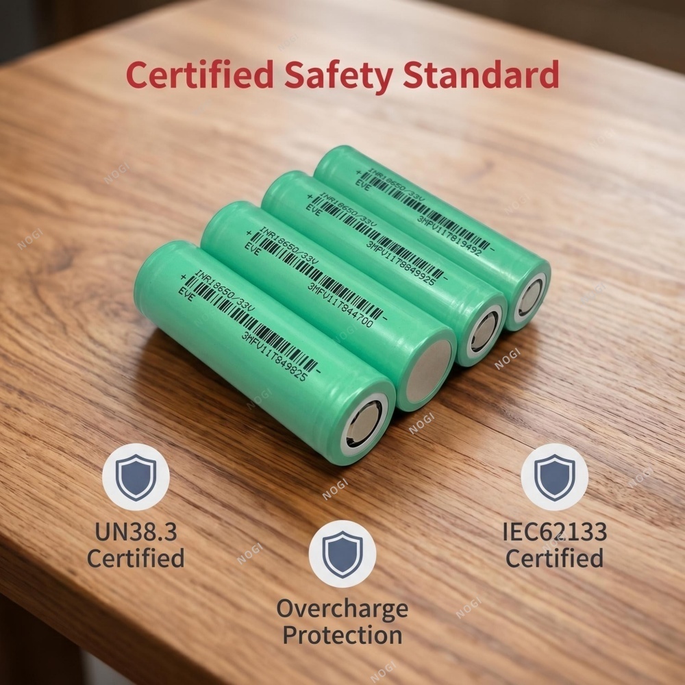 EVE INR18650/33V 3.6V 3200mAh 3C 10A High Power Low Internal Resistance Cell,NOGIPower ,EVE INR18650/33V 3.6V 3200mAh 3C 10A High Power Low Internal Resistance Cell