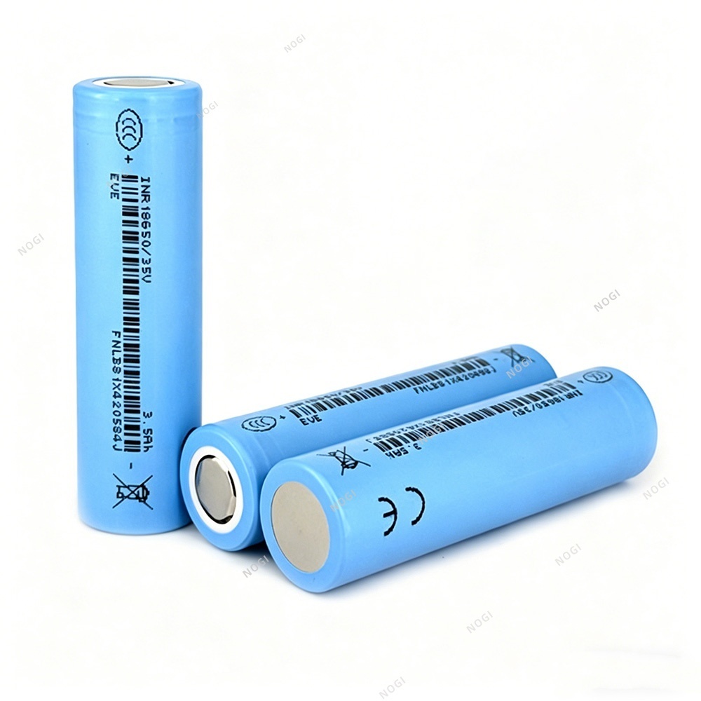 EVE INR18650/35V 18650 Cylindrical NCM Cell 3.6V 3500mAh For Energy Storage,NOGIPower ,EVE INR18650/35V 18650 Cylindrical NCM Cell 3.6V 3500mAh For Energy Storage