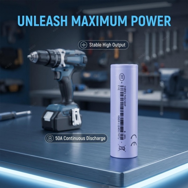 Original EVE INR21700/40P 21700 NCM Cell 3.6V 4000mAh Rechargeable Lithium Ion Battery for Portable Energy Storage Consumer Electronics,NOGIPower ,Original EVE INR21700/40P 21700 NCM Cell 3.6V 4000mAh Rechargeable Lithium Ion Battery for Portable Energy Storage Consumer Electronics