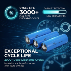 EVE C40 20Ah LiFePO4 Cell – 2000+ Cycles & Ultra Safety for ESS & Long‑Term Power,NOGIPower ,EVE C40 20Ah LiFePO4 Cell – 2000+ Cycles & Ultra Safety for ESS & Long‑Term Power