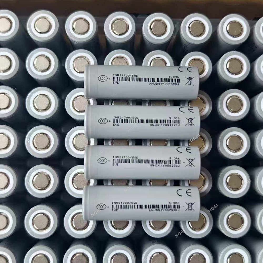 EVE INR21700/50E- High Energy Density 3.7V 5000mAh 21700 Cell for E-Mobility & Portable Storage,NOGIPower ,EVE INR21700/50E- High Energy Density 3.7V 5000mAh 21700 Cell for E-Mobility & Portable Storage