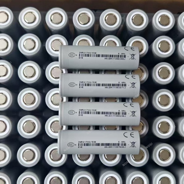 EVE INR21700/50E- High Energy Density 3.7V 5000mAh 21700 Cell for E-Mobility & Portable Storage,NOGIPower ,EVE INR21700/50E- High Energy Density 3.7V 5000mAh 21700 Cell for E-Mobility & Portable Storage