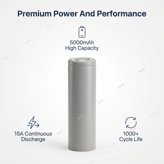 EVE INR21700/50E- High Energy Density 3.7V 5000mAh 21700 Cell for E-Mobility & Portable Storage,NOGIPower ,EVE INR21700/50E- High Energy Density 3.7V 5000mAh 21700 Cell for E-Mobility & Portable Storage