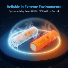 EVE INR21700/58E 3.6V 5700mAh High‑Energy 21700 Cell for Long‑Range E‑Mobility & Portable Power,NOGIPower ,EVE INR21700/58E 3.6V 5700mAh High‑Energy 21700 Cell for Long‑Range E‑Mobility & Portable Power