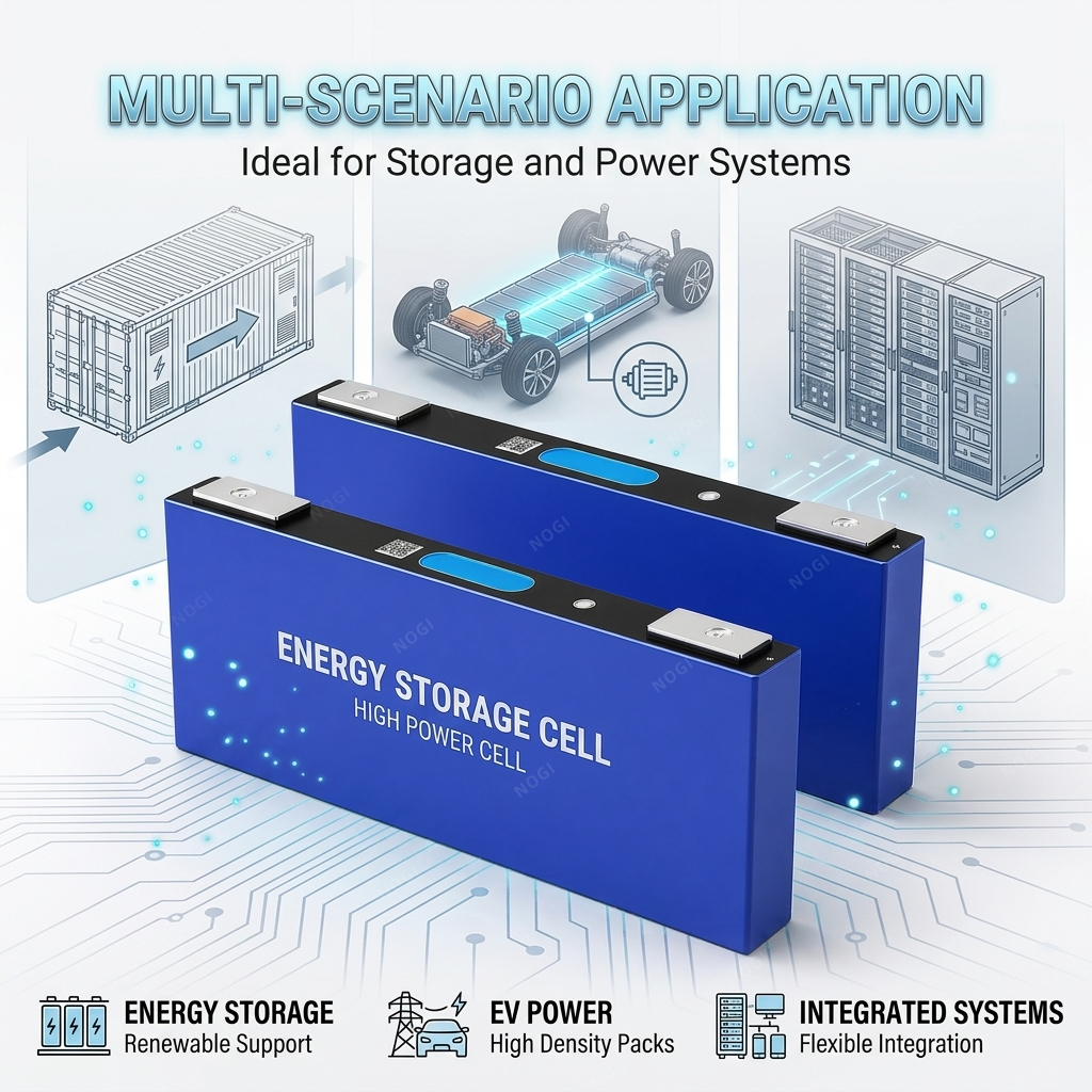 EVE INP114E 3.7V 114Ah NMC Battery Cell | 245Wh/kg High Energy Density Prismatic Lithium Ion Battery,NOGIPower ,EVE INP114E 3.7V 114Ah NMC Battery Cell | 245Wh/kg High Energy Density Prismatic Lithium Ion Battery
